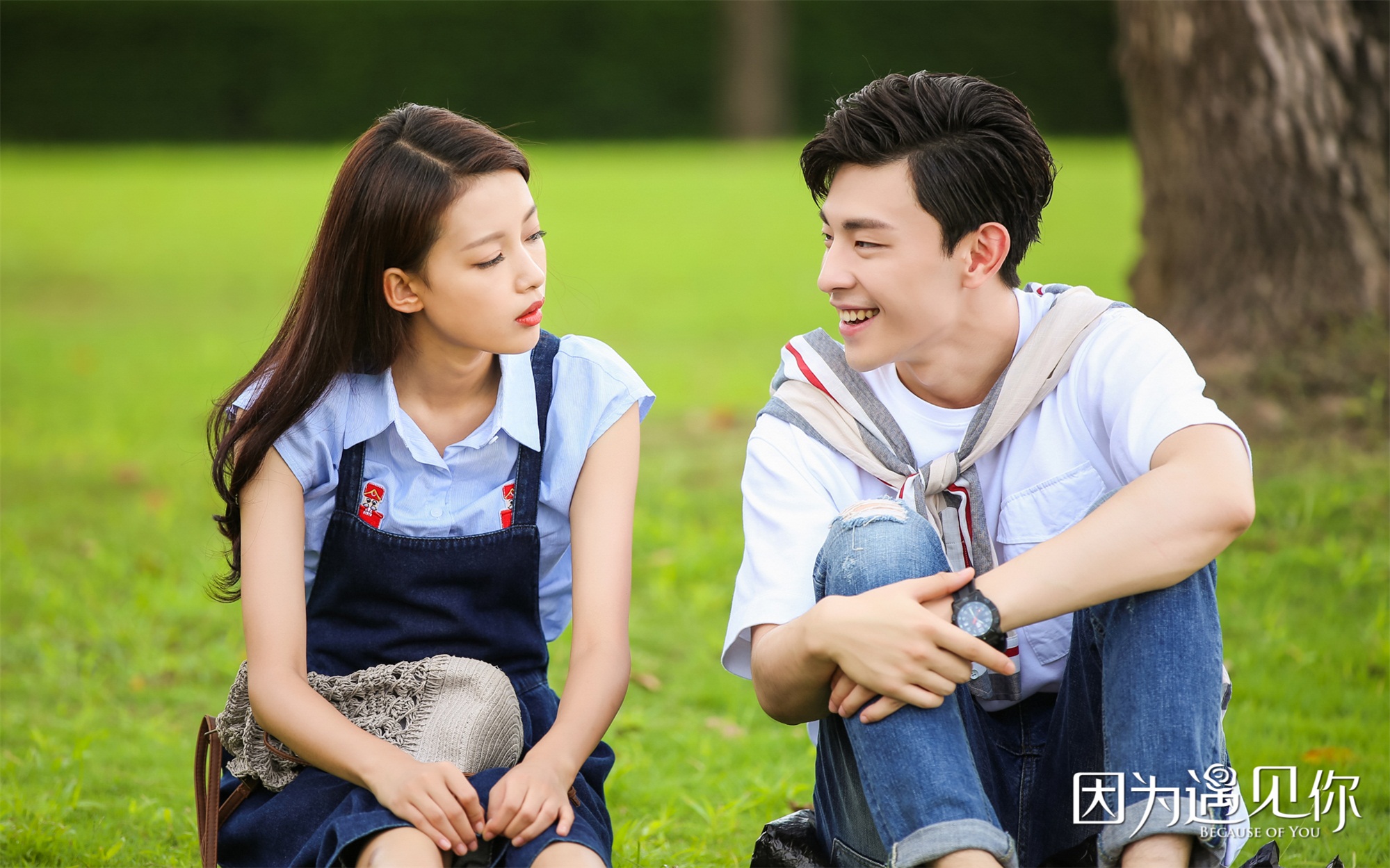 有哪些演员出演了《因为遇见你》这部影视作品？
